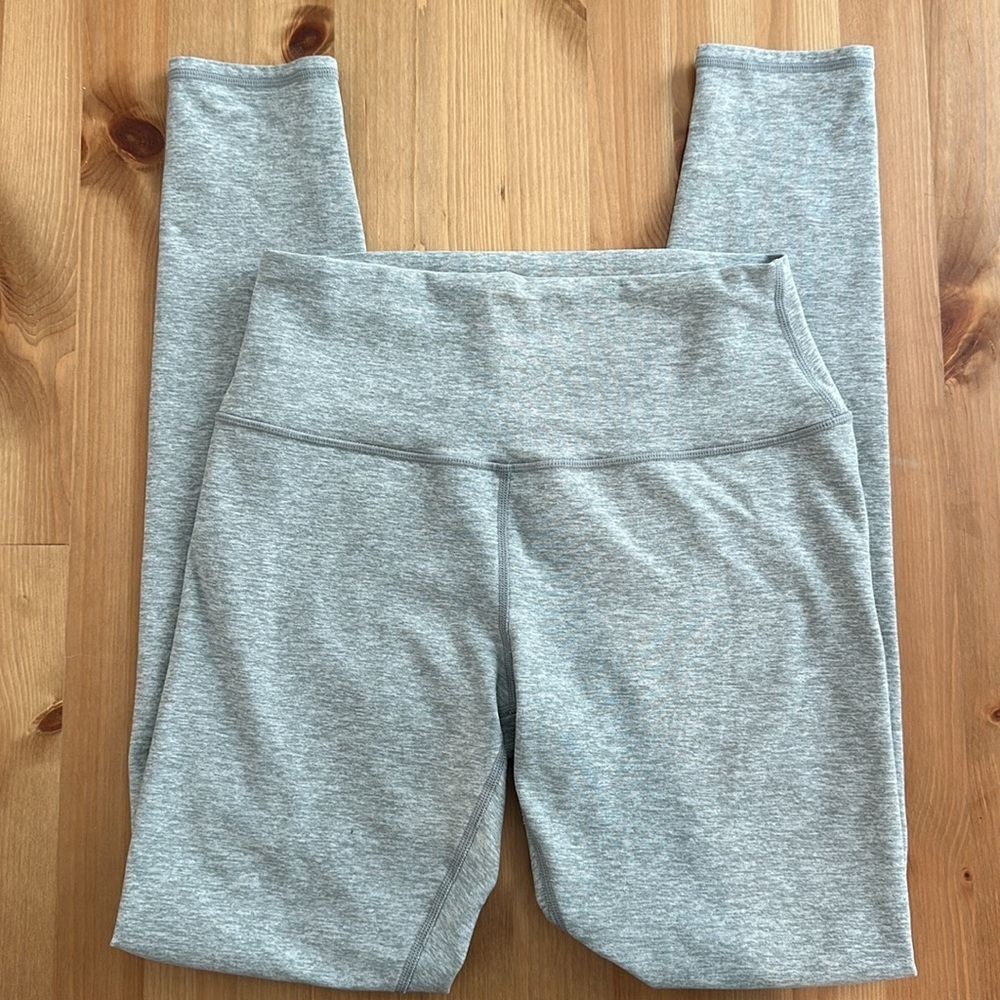 ALO Yoga Gray High-Waist Leggings - Picture 2 of 5